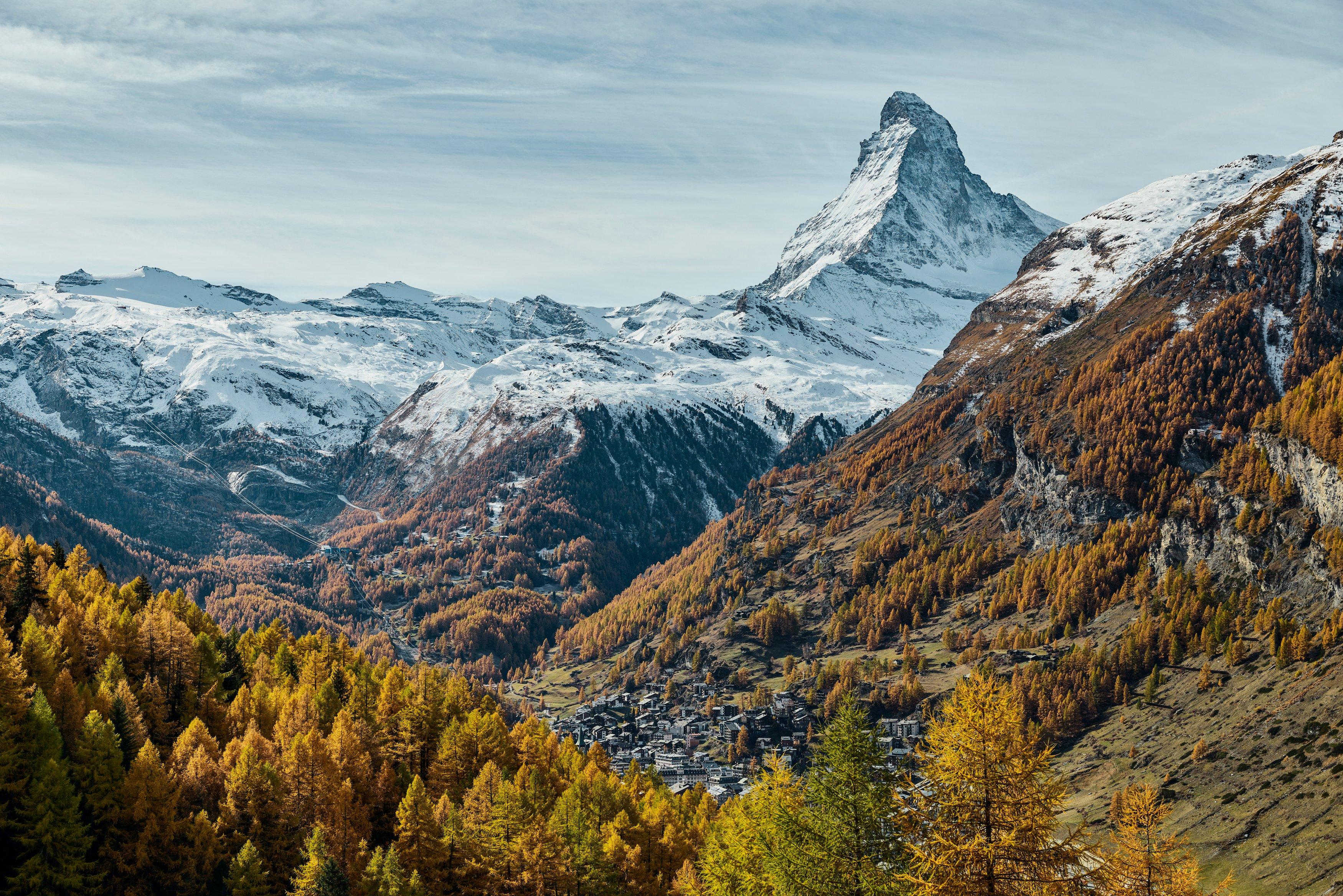 Zermatt-Matterhorn: Ferien in den Bergen & Alpen